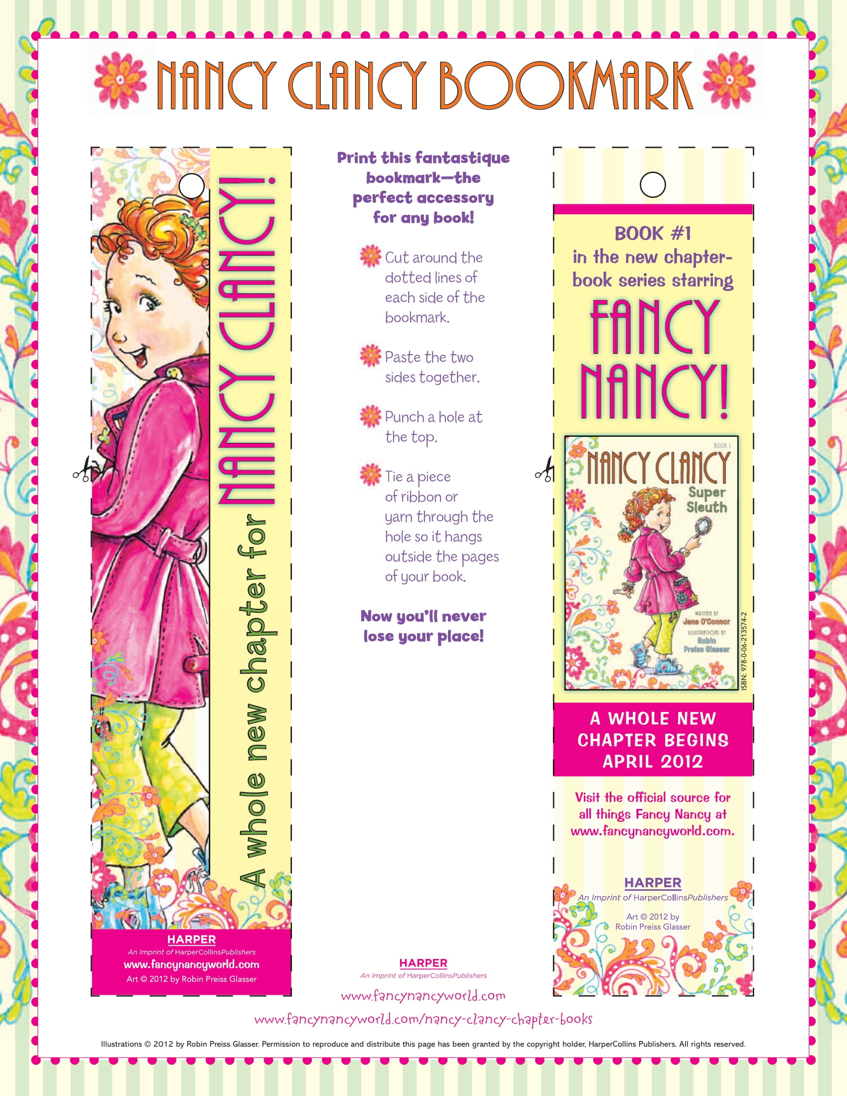 Fancy Bookmark